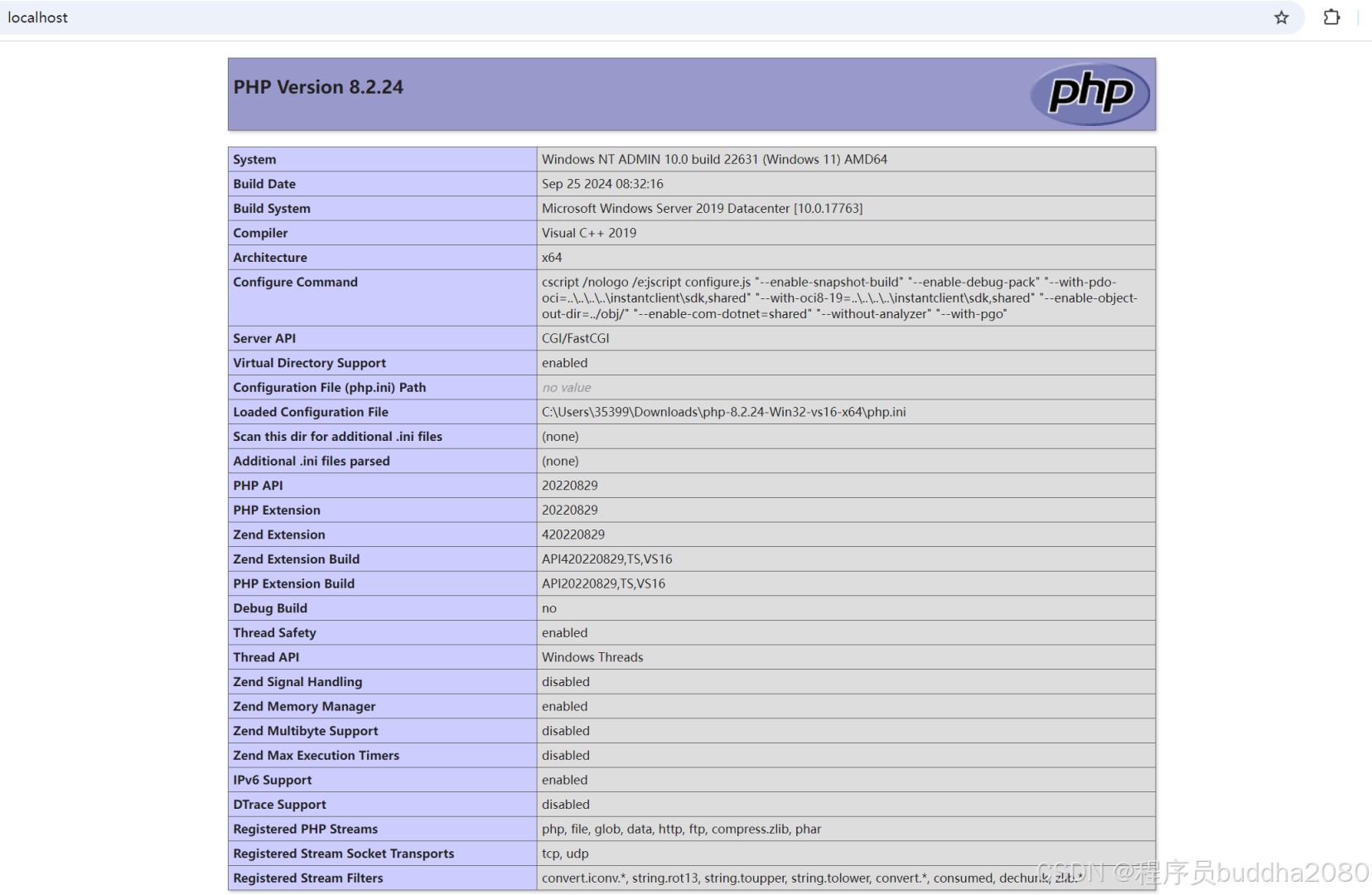 Windows下配置Nginx和PHP的步骤及测试