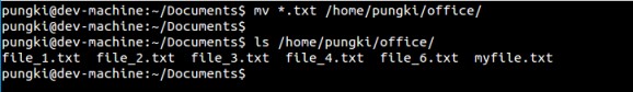 Linux移动文件与目录－mv命令的10个实用例子
