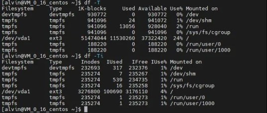 Linux 系统查看磁盘可用空间的五个命令