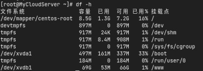 Linux系统宝塔面板中如何将数据盘挂载到/www目录