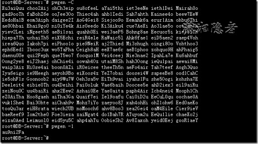 详解Linux下随机生成密码的命令总结